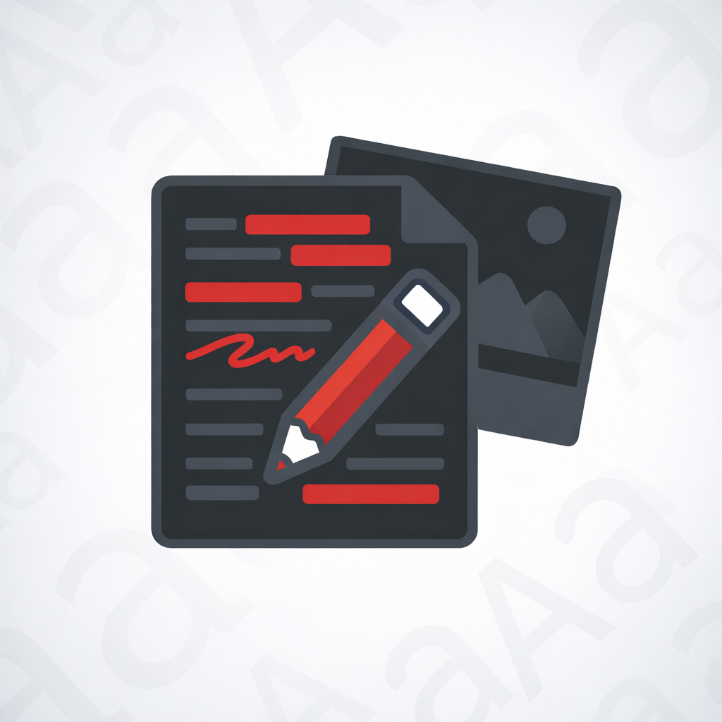 PDF Scan and Redact App Icon